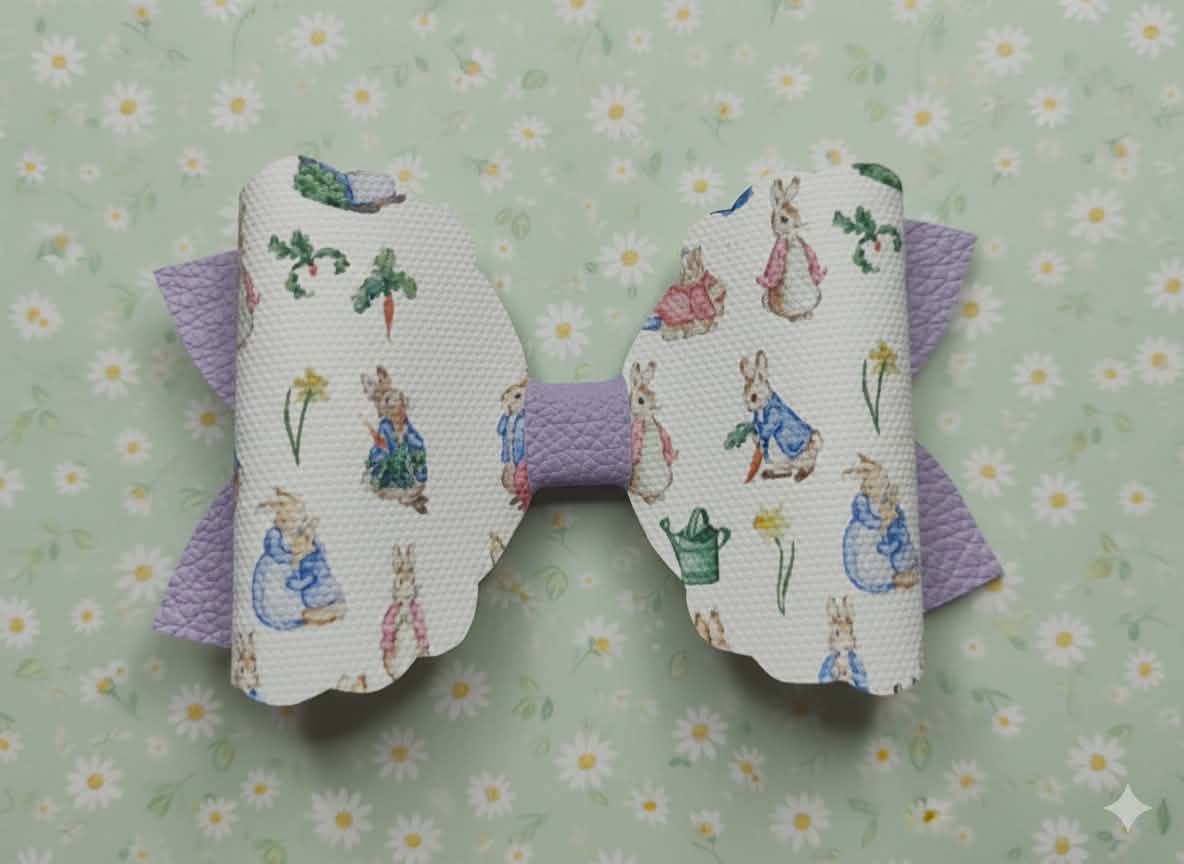 K-Pop Star Hair Bow On Band, 4 inches 🎀